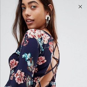 BooHoo | Floral Skater Dress